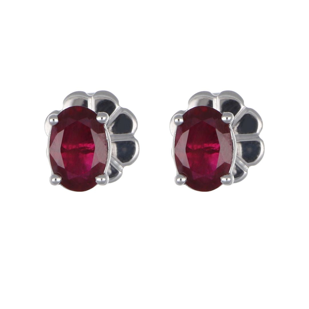 Ruby Earrings (Ruby 1.24 cts.)