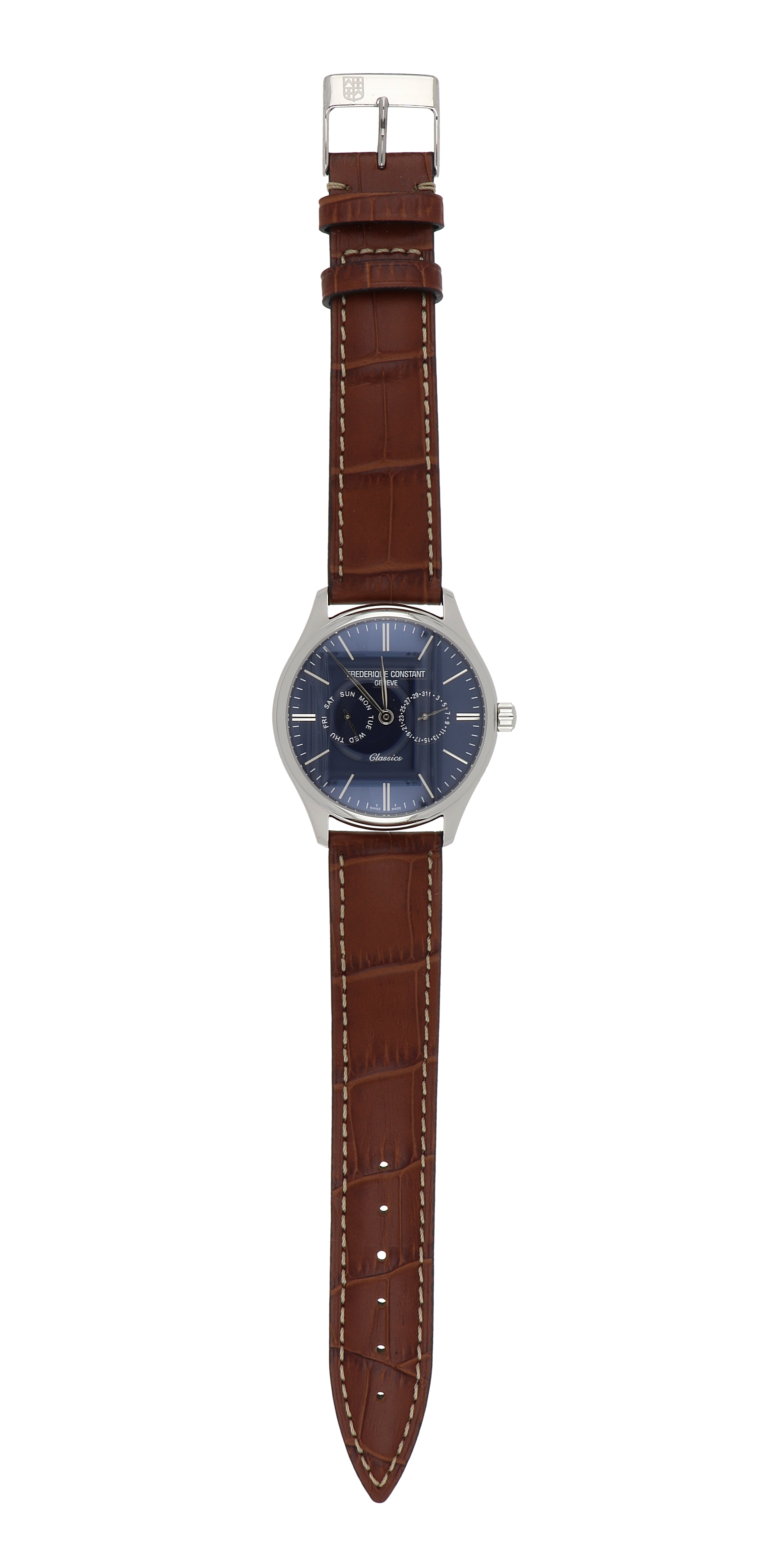 Frederique Constant Men 's fc-306s4s6b2アナログディスプレイスイス自動シルバー腕時計並行輸入 : Frederique Constant Men\u0027s Classic Swiss Made Automatic