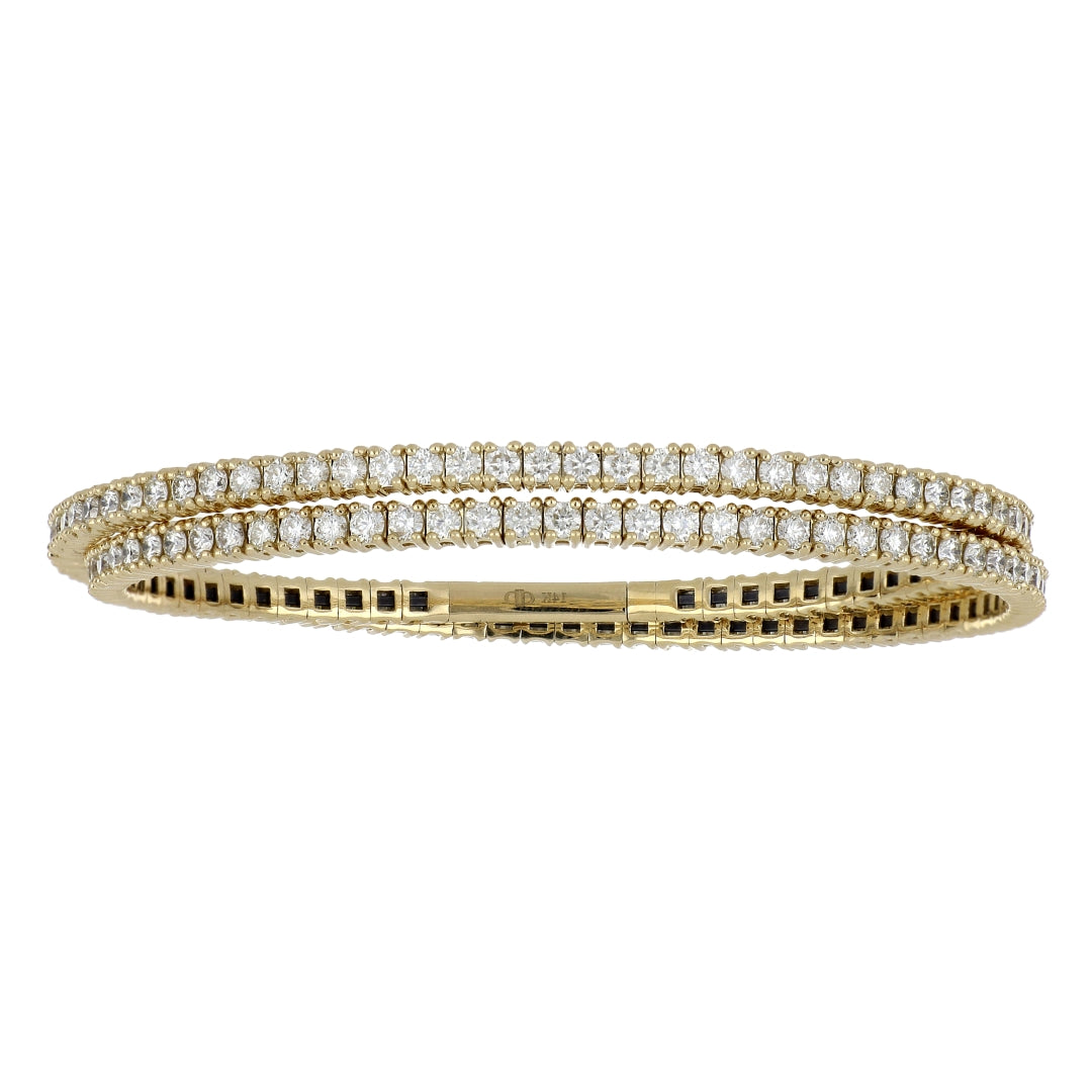 White Diamond Bangle (White Diamond 6.5 cts.)