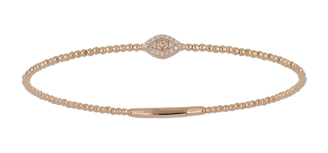 White Diamond Ladies Bangle (White Diamond 0.08 cts.)