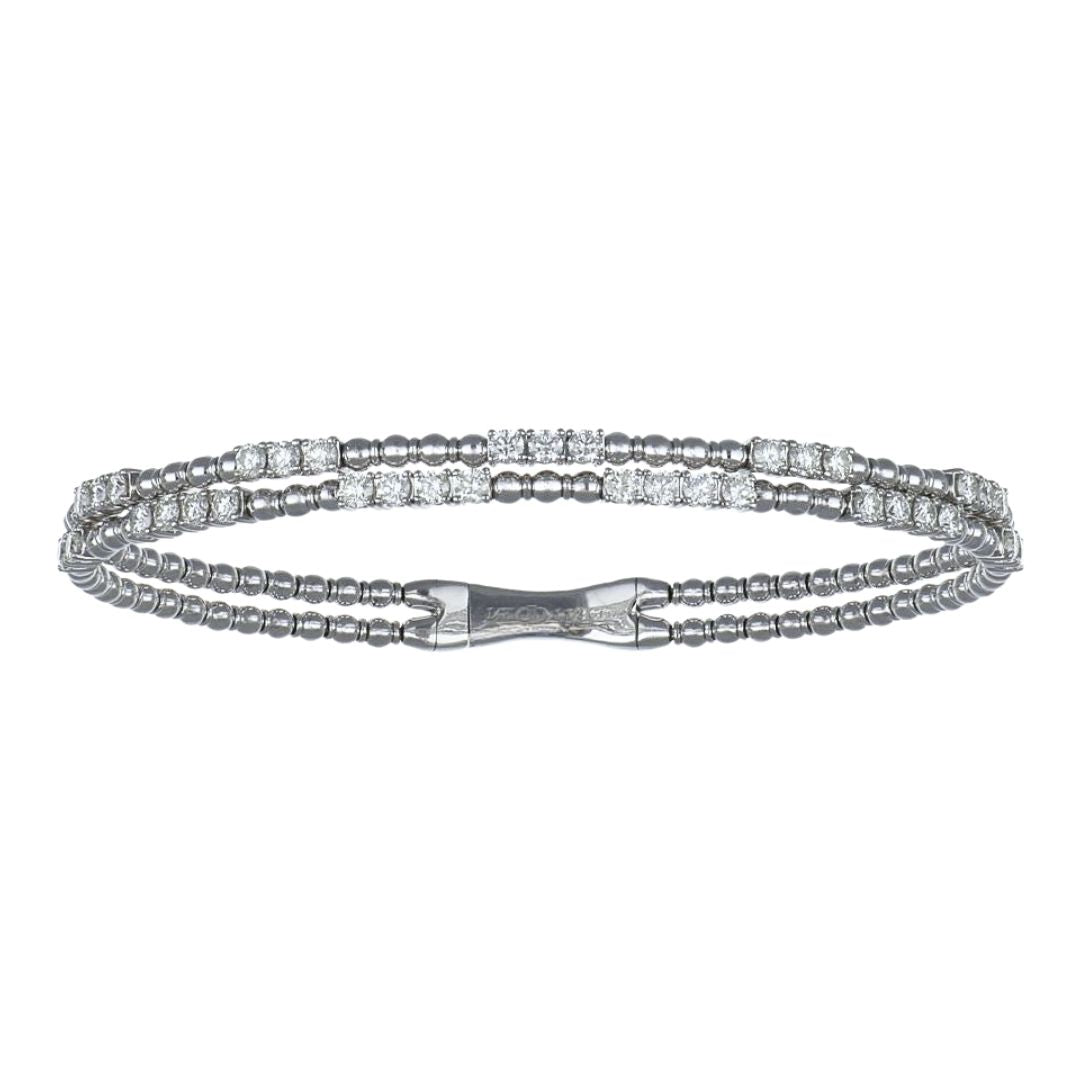 White Diamond Flexi Bangle (White Diamond 1.33 cts.)