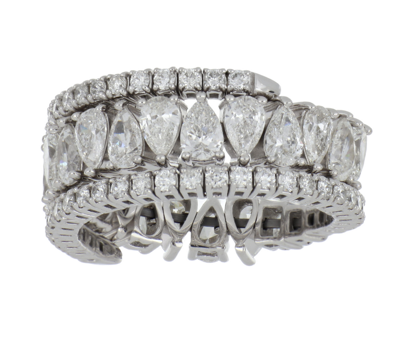 White Diamond Ladies Ring (White Diamond 3.5 cts. White Diamond Included cts.)