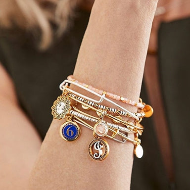 ALEX AND ANI Number 22 Charm Bangle — Kay's Fine Jewelry