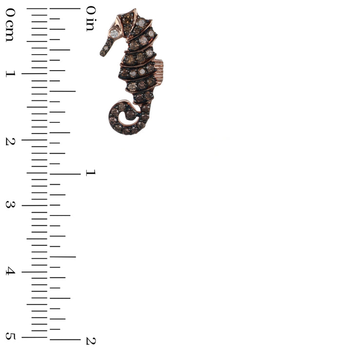 Brown Diamond Pendant (Brown Diamond 0.3 cts. White Diamond 0.01 cts.)