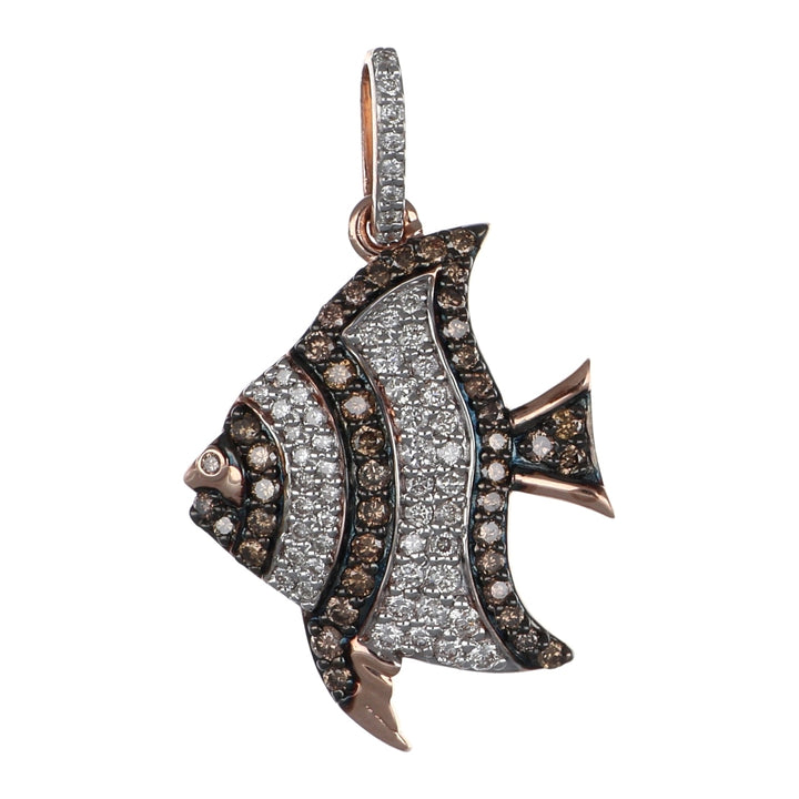 Brown Diamond Pendant (Brown Diamond 0.29 cts. White Diamond 0.21 cts.)