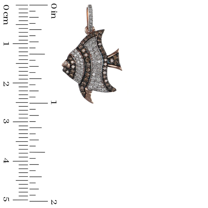 Brown Diamond Pendant (Brown Diamond 0.29 cts. White Diamond 0.21 cts.)
