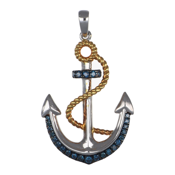 Blue Diamond Pendant (Blue Diamond 0.25 cts.)