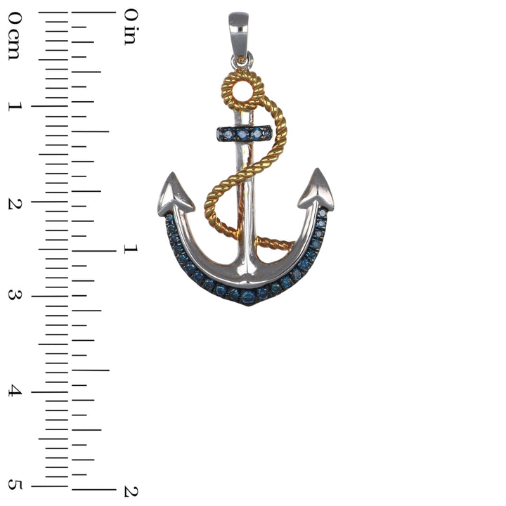 Blue Diamond Pendant (Blue Diamond 0.25 cts.)