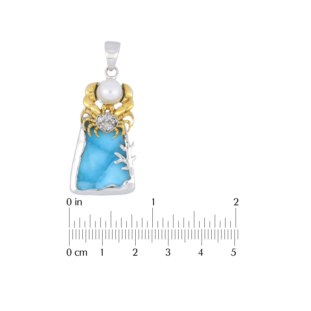 Larimar Pendant