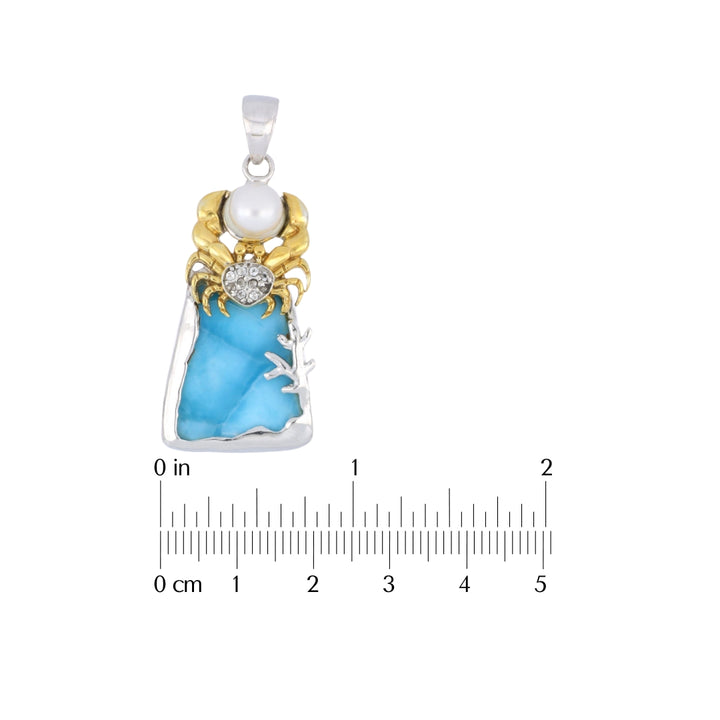 Larimar Pendant