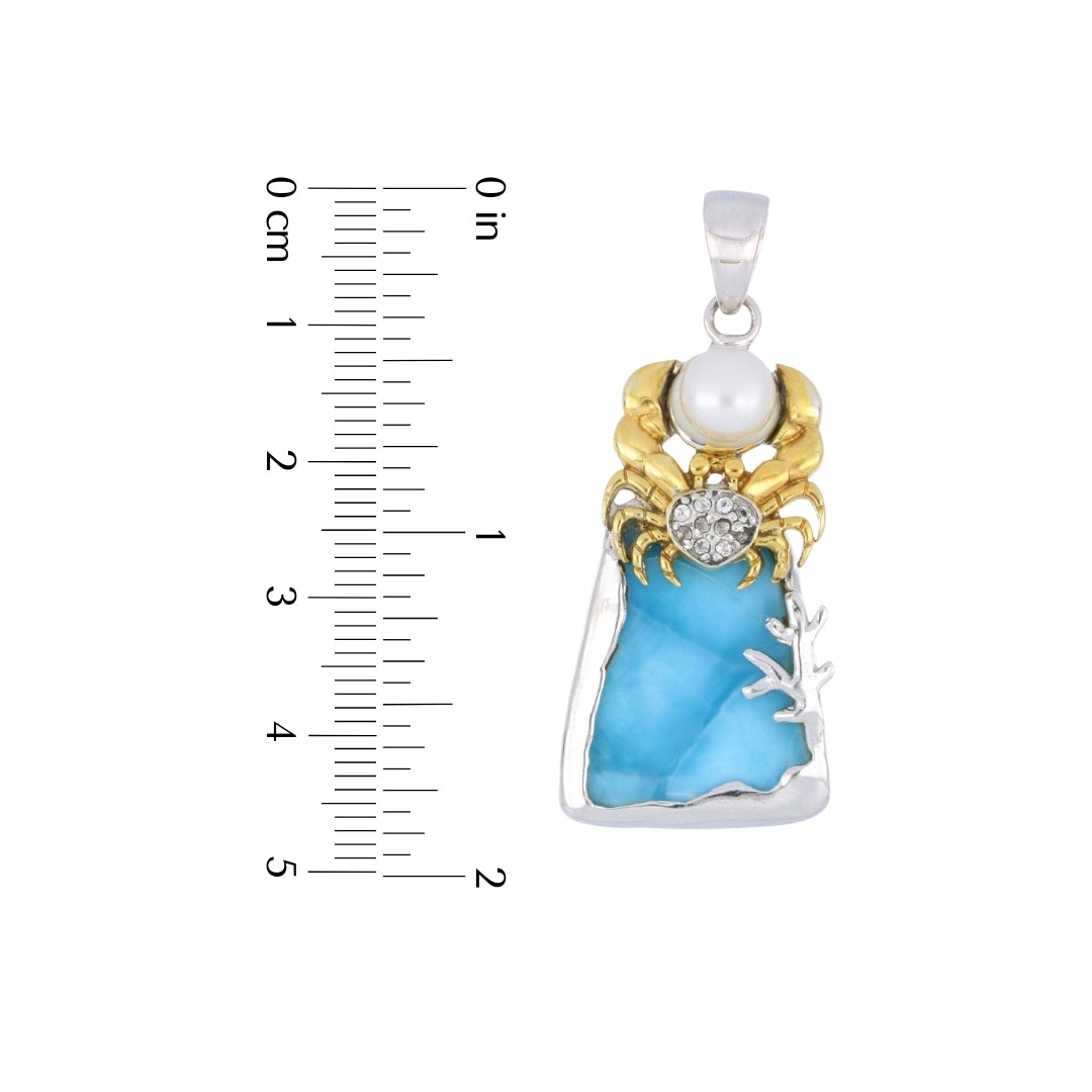 Larimar Pendant