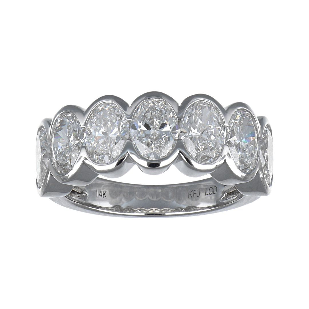 GROWNIQUE White Diamond Ring (Lab Grown White Diamond 3.64 cts.)