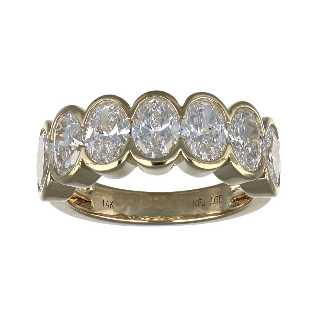 GROWNIQUE White Diamond Ring (Lab Grown White Diamond 3.64 cts.)