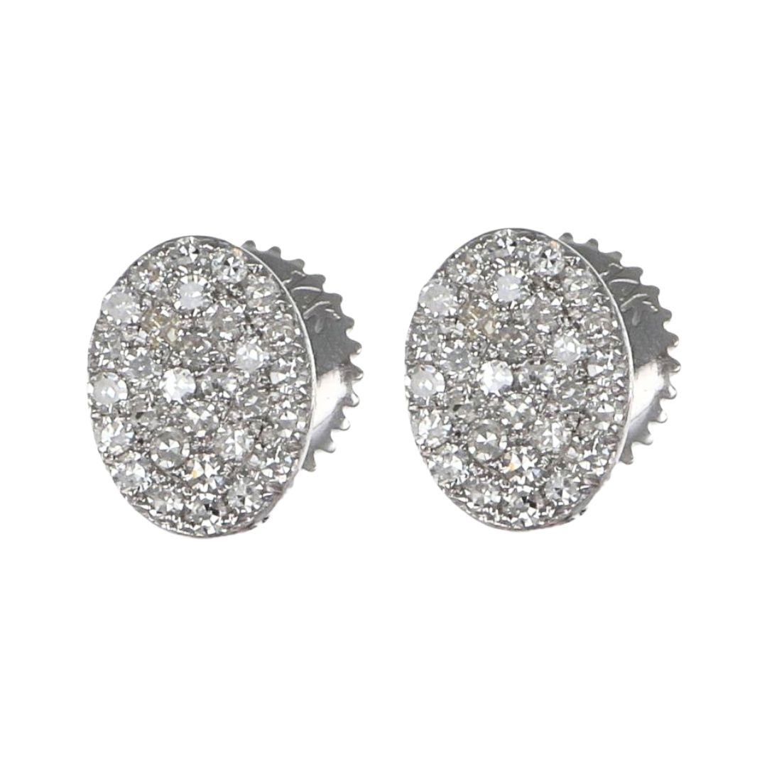 White Diamond Earrings (White Diamond 0.2 cts. 1.06 grams)