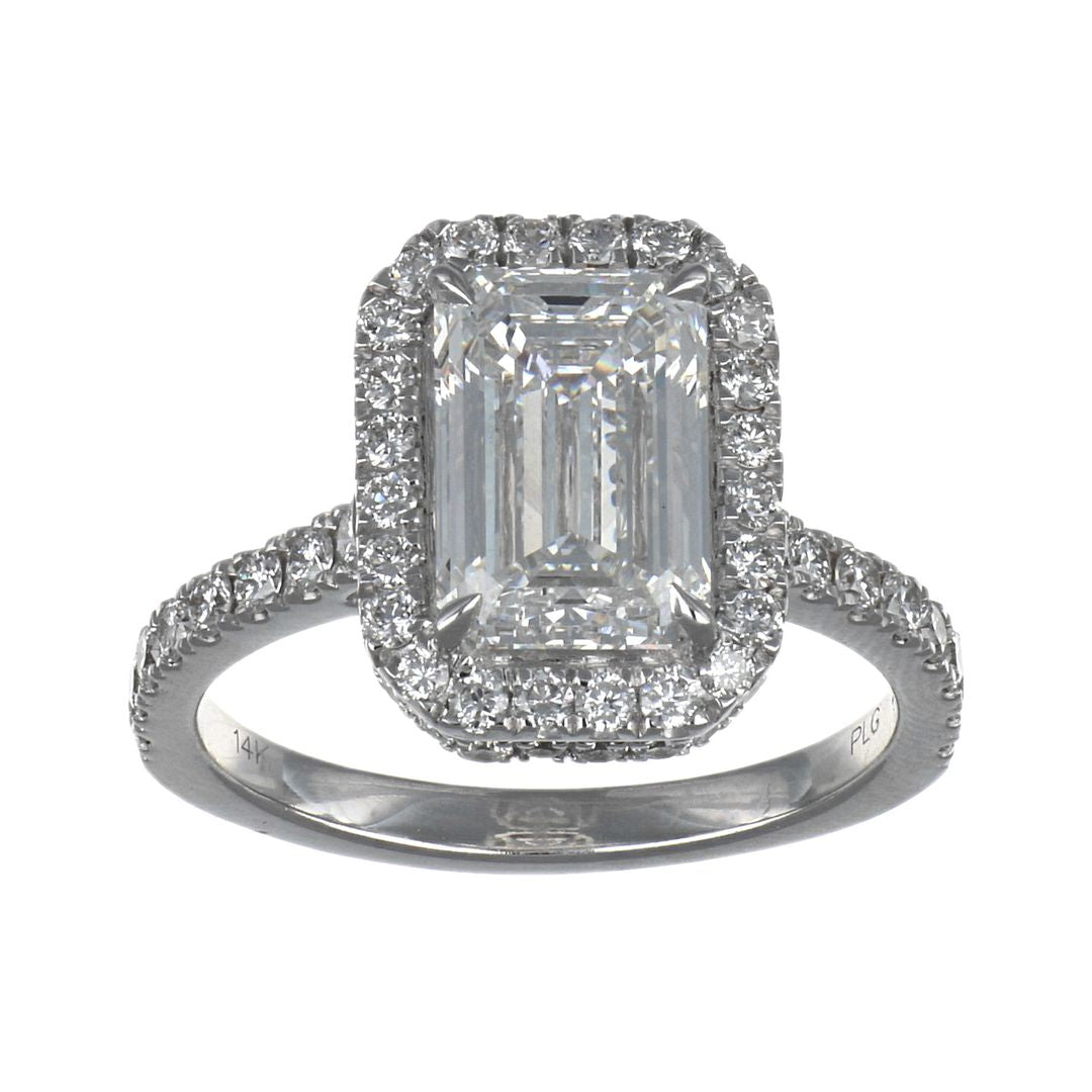 GROWNIQUE White Diamond Ring (Lab Grown White Diamond 3.91 cts.)