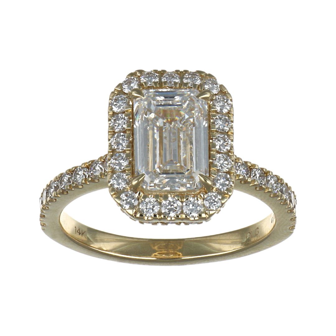 GROWNIQUE White Diamond Ring (Lab Grown White Diamond 3.13 cts.)