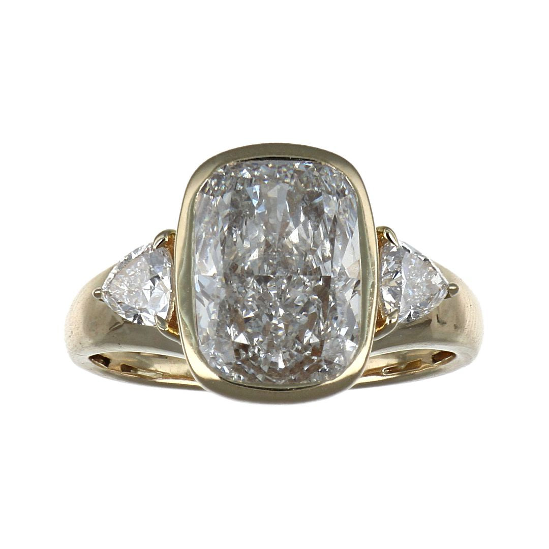 GROWNIQUE White Diamond Ring (Lab Grown White Diamond 4.49 cts.)