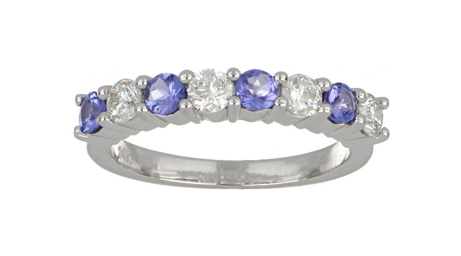 Buy Tanzanite Ladies Ring (Tanzanite 0.65 cts. White Diamond 0.51 cts.) at Kay's Fine Jewelry