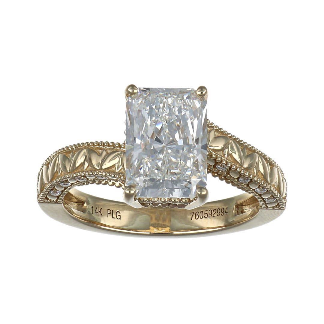 GROWNIQUE White Diamond Ring (Lab Grown White Diamond 3.1 cts.)