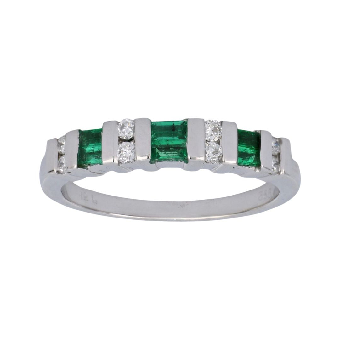 Buy Emerald Ring (Emerald 0.39 cts. White Diamond 0.15 cts.) at Kay's Fine Jewelry