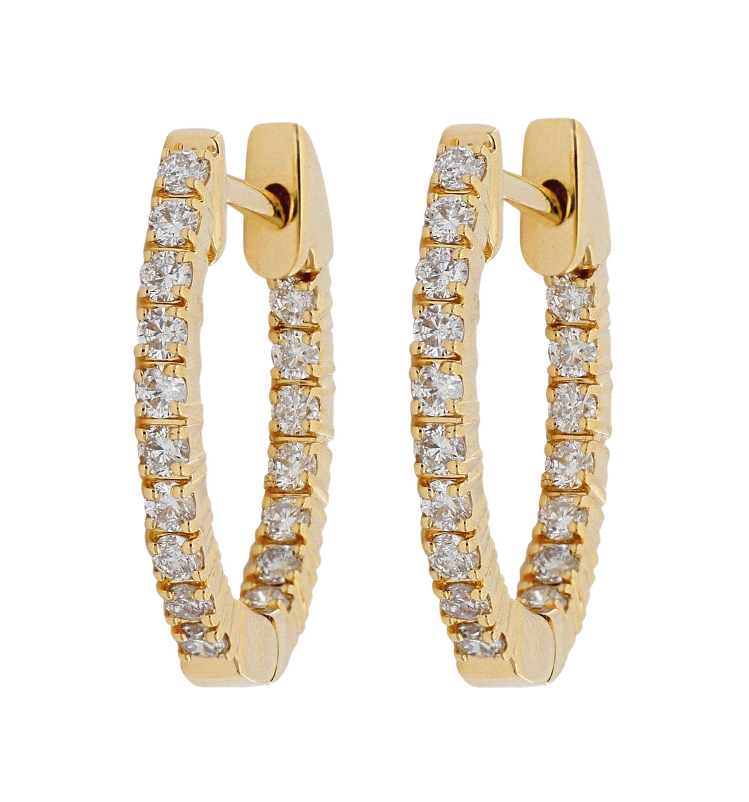 White Diamond Earrings (White Diamond 0.51 cts.)