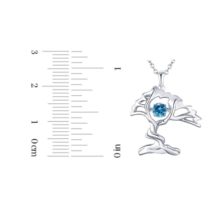 Blue Cubic Zirconia (Blue Cubic Zirconia 0.41 cts.)