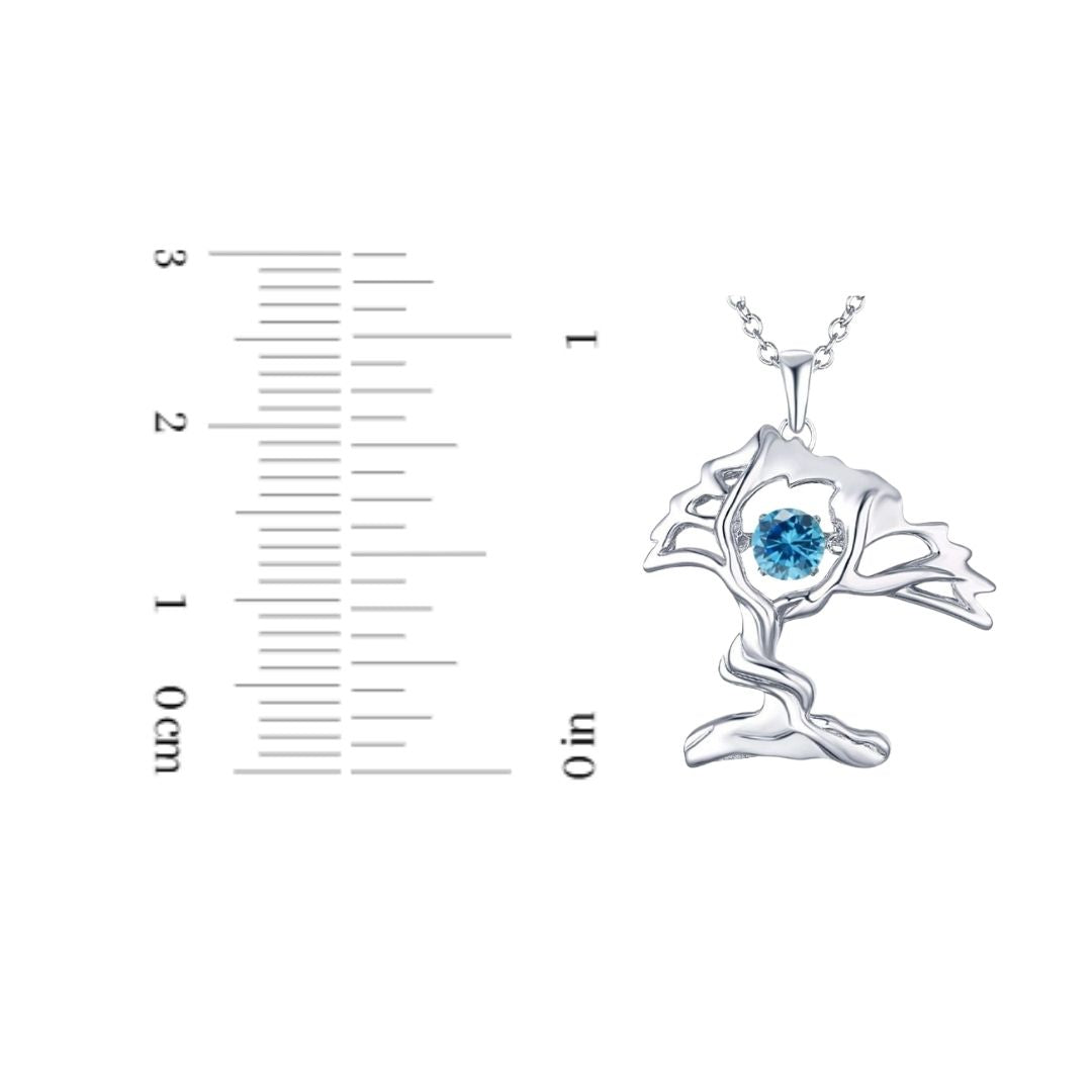 Blue Cubic Zirconia (Blue Cubic Zirconia 0.41 cts.)