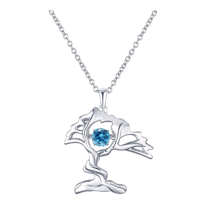 Blue Cubic Zirconia (Blue Cubic Zirconia 0.41 cts.)