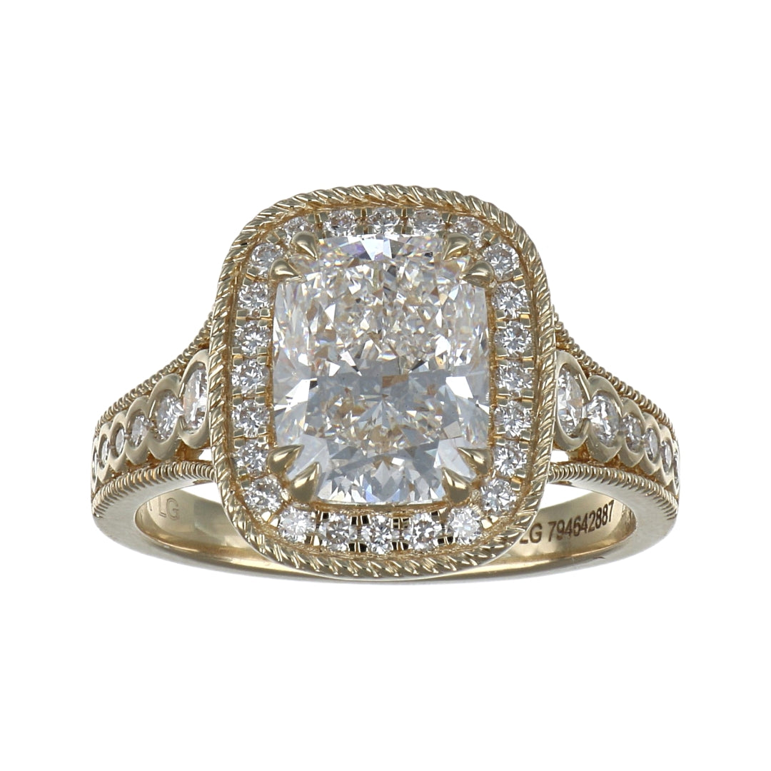 GROWNIQUE White Diamond Ring (Lab Grown White Diamond 3.52 cts.)