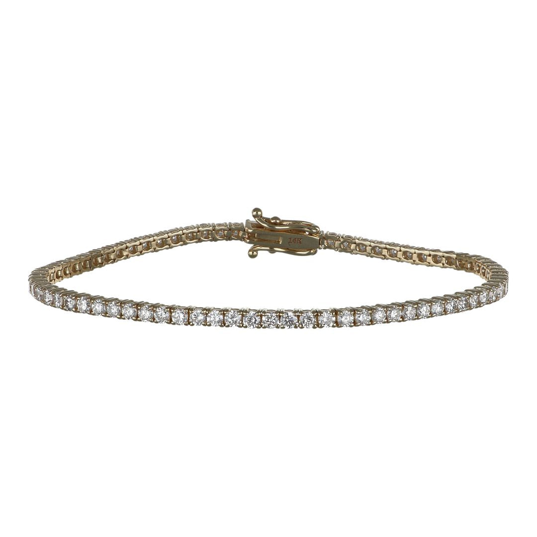 GROWNIQUE White Diamond Tennis Bracelet (Lab Grown White Diamond 3.33 cts.)