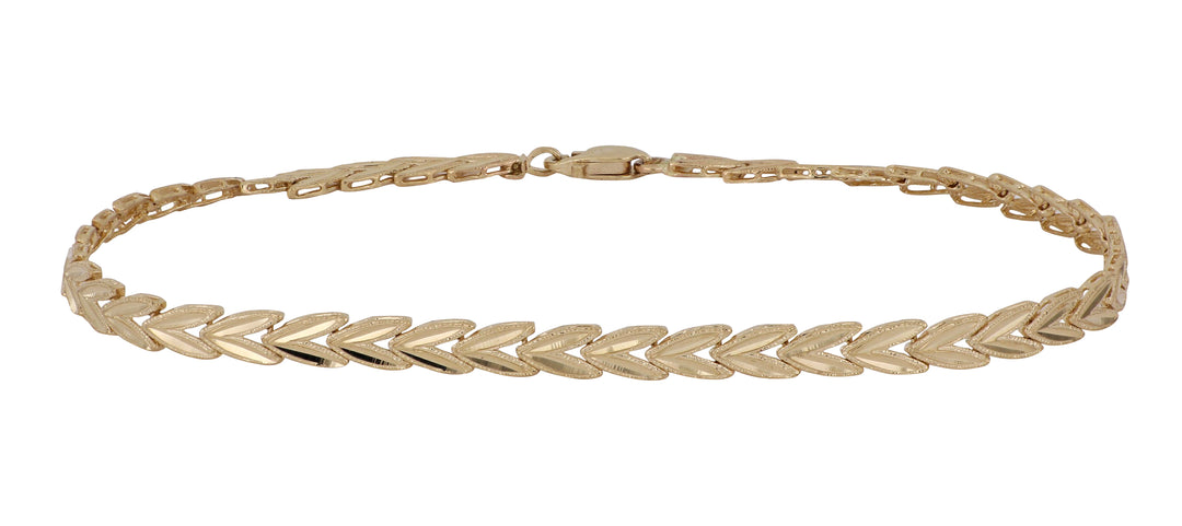 Gold Ladies Anklet (8.5 grams)