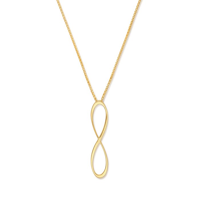 ALEX AND ANI 18" Infinity Necklace Not Net