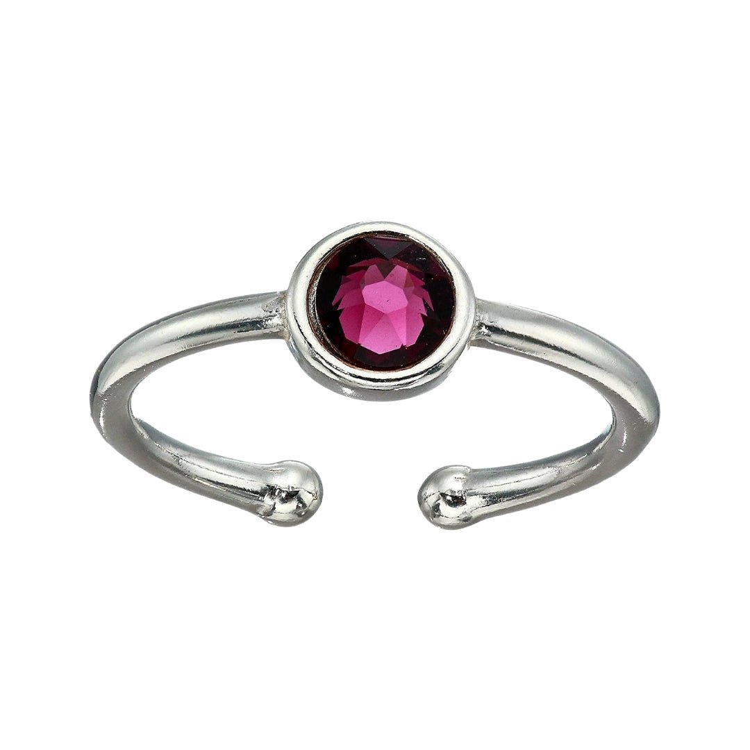 ALEX AND ANI Amethyst Birthstone Ring, February Not Net