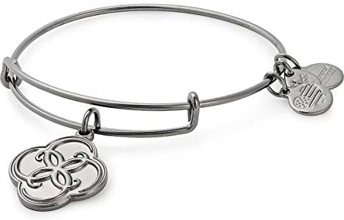 ALEX AND ANI Breath Of Life EWB, Midnight Silver Not Net