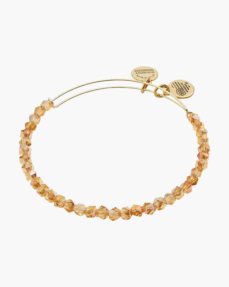 ALEX AND ANI Caramel Splendor Beaded Bangle Not Net