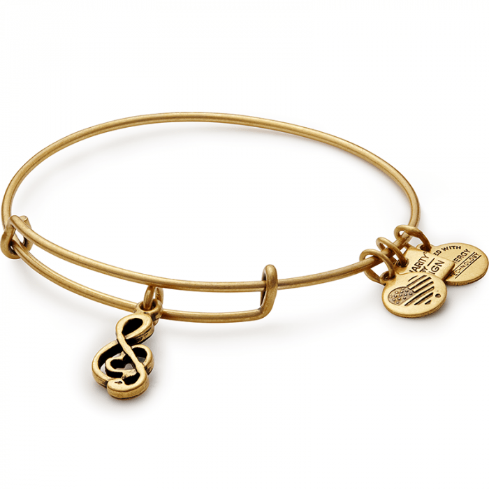 ALEX AND ANI Charity by Design, Sweet Melody Bracelet Rafaelian Gold Finish Not Net