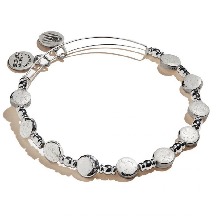 ALEX AND ANI Coin Metal Beaded Bangle Not Net