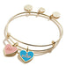 ALEX AND ANI Color Infusion Best Friends Duo Charm Bangle Not Net