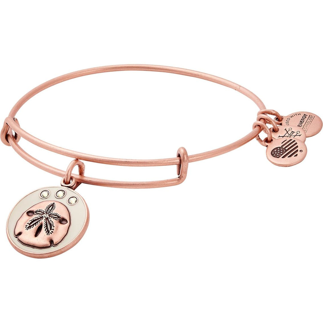 ALEX AND ANI Color Infusion Sand Dollar Charm Bangle Not Net
