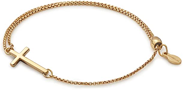 ALEX AND ANI Cross Pull Chain Bracelet Not Net