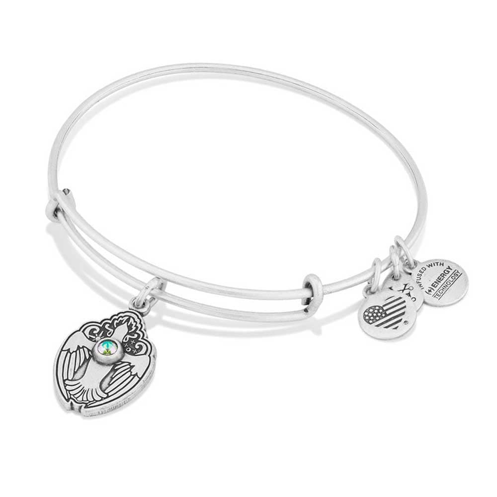 Buy ALEX AND ANI Crystal Dove Charm Bangle at Kay's Fine Jewelry