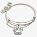 ALEX AND ANI Crystal Paw Prints of Love Charm Bangle Not Net