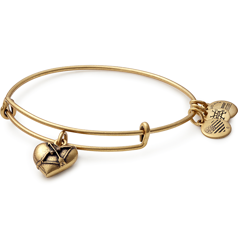 Buy ALEX AND ANI Cupid's Heart Charm Bangle at Kay's Fine Jewelry