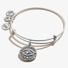 ALEX AND ANI Evil Eye Charm Bangle Not Net