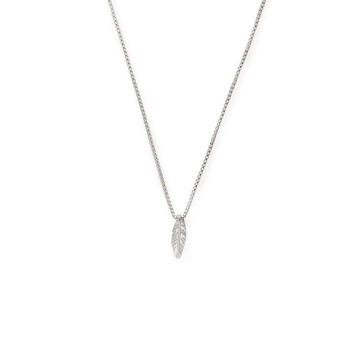 ALEX AND ANI Feather 18" Adjustable Necklace Not Net
