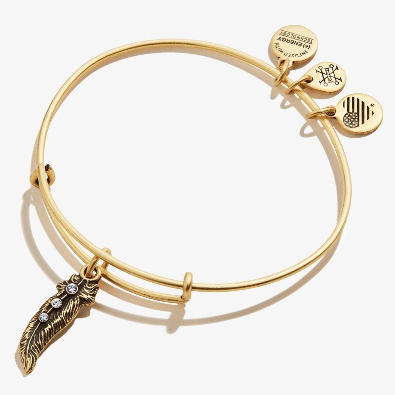 Buy ALEX AND ANI Feather Charm Bangle at Kay's Fine Jewelry