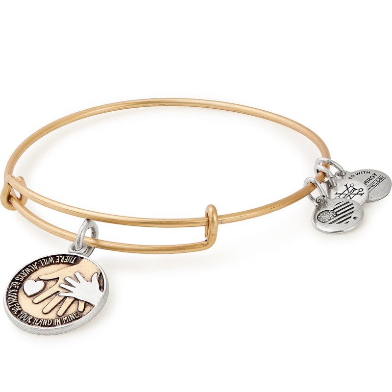 Buy ALEX AND ANI Hand In Hand Charm Bangle at Kay's Fine Jewelry