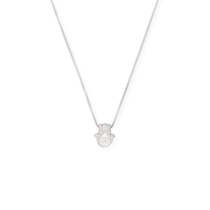 ALEX AND ANI Hand of Fatima 18" Adjustable Necklace Not Net