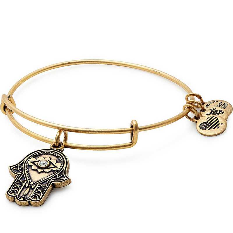 ALEX AND ANI Hand of Fatima Charm Bangle Not Net