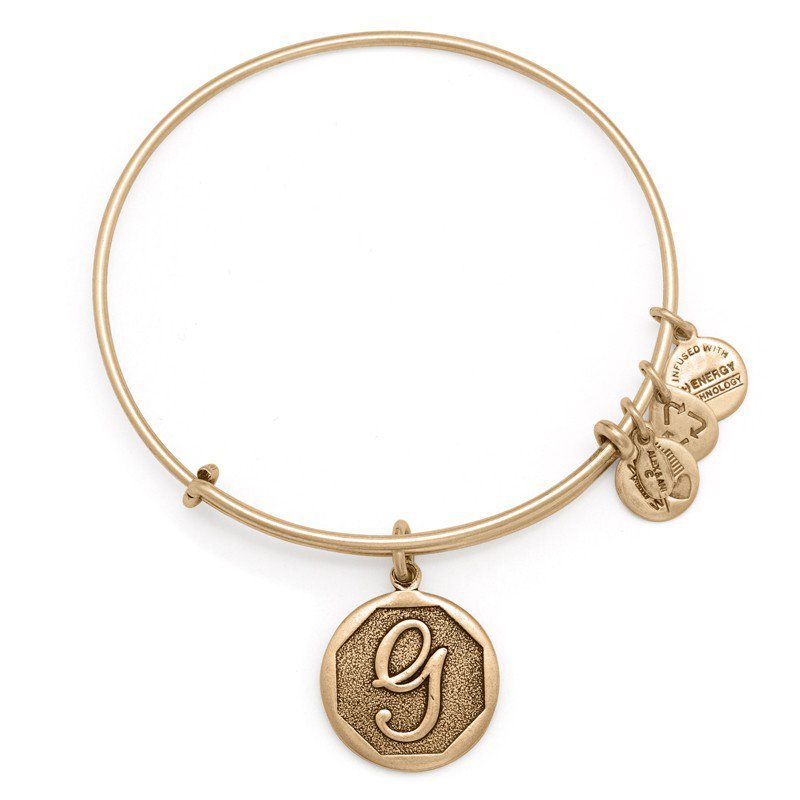 Buy ALEX AND ANI Initial G Charm Bangle at Kay's Fine Jewelry